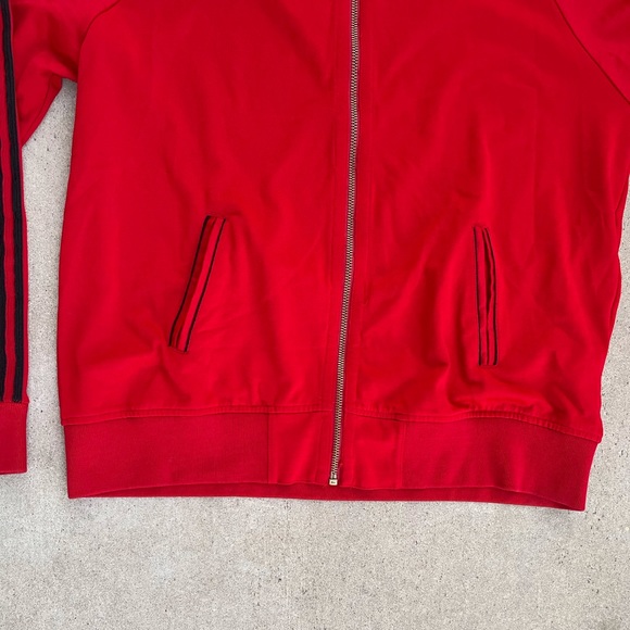 Converse One Star Men’s Red Full Zip Up Jacket (Size XL) - Picture 10 of 11